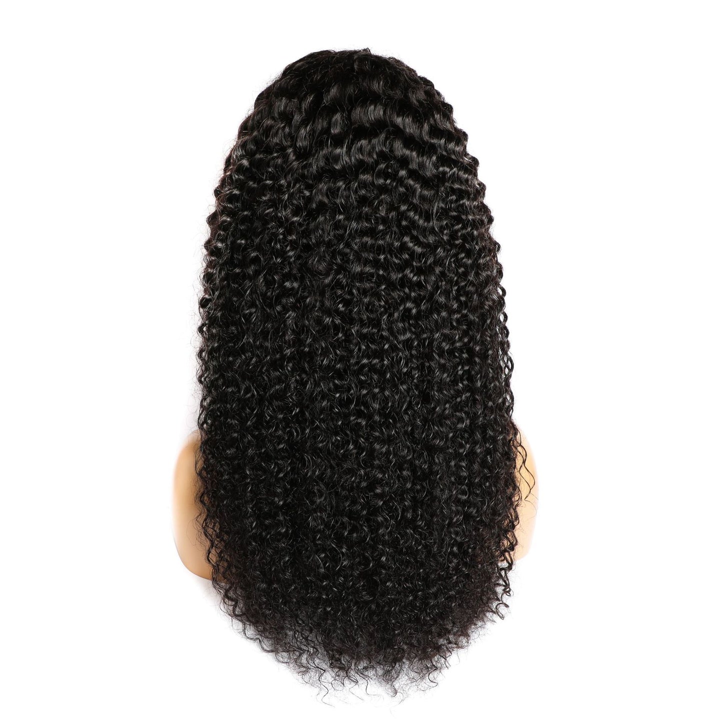 Perruques en cheveux humains bouclés et dentelle