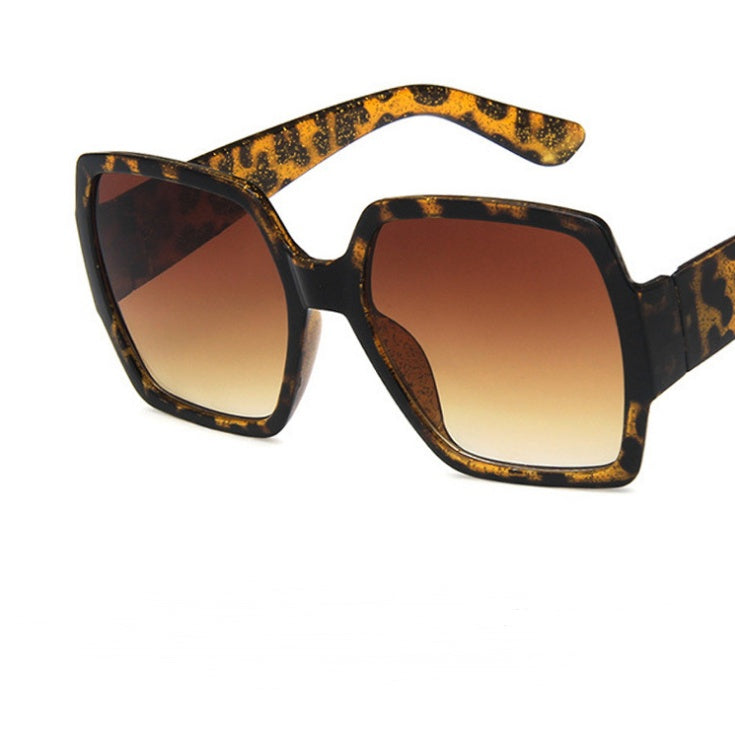 Lunettes de soleil à paillettes colorées, lunettes de soleil rétro
