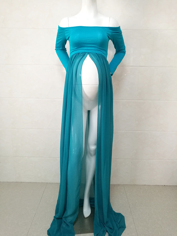 Vente rapide eBay Commerce extérieur Femmes enceintes Portrait Photo Robe