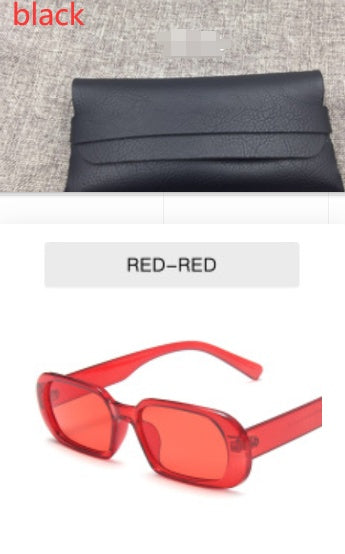 Lunettes de soleil rétro à petite monture pour femmes, couleur bonbon, colorées, tendance