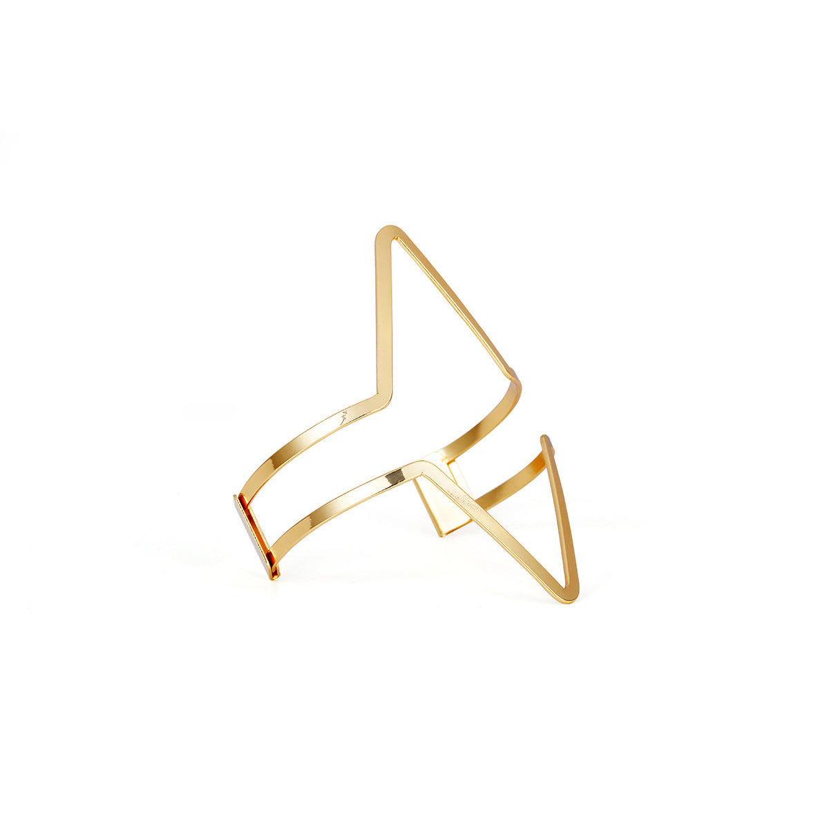 Bracelet de bras triangulaire géométrique exagéré à la mode