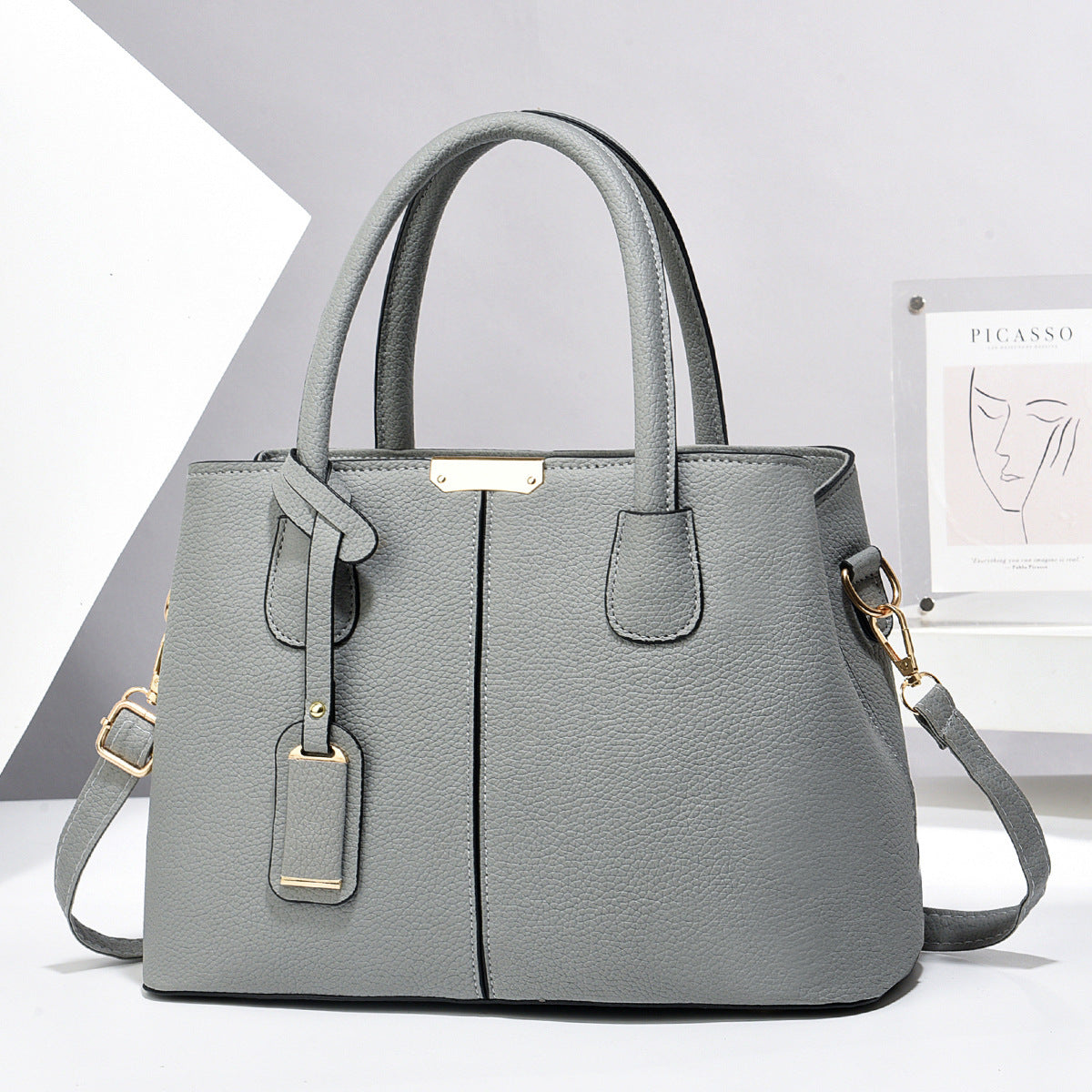 Sac à main tendance, sac messager à bandoulière de grande capacité