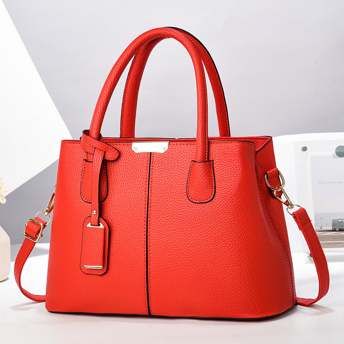 Sac à main tendance, sac messager à bandoulière de grande capacité