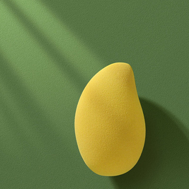 Les houppettes de maquillage ne mangent pas de poudre Œufs de maquillage à la mangue