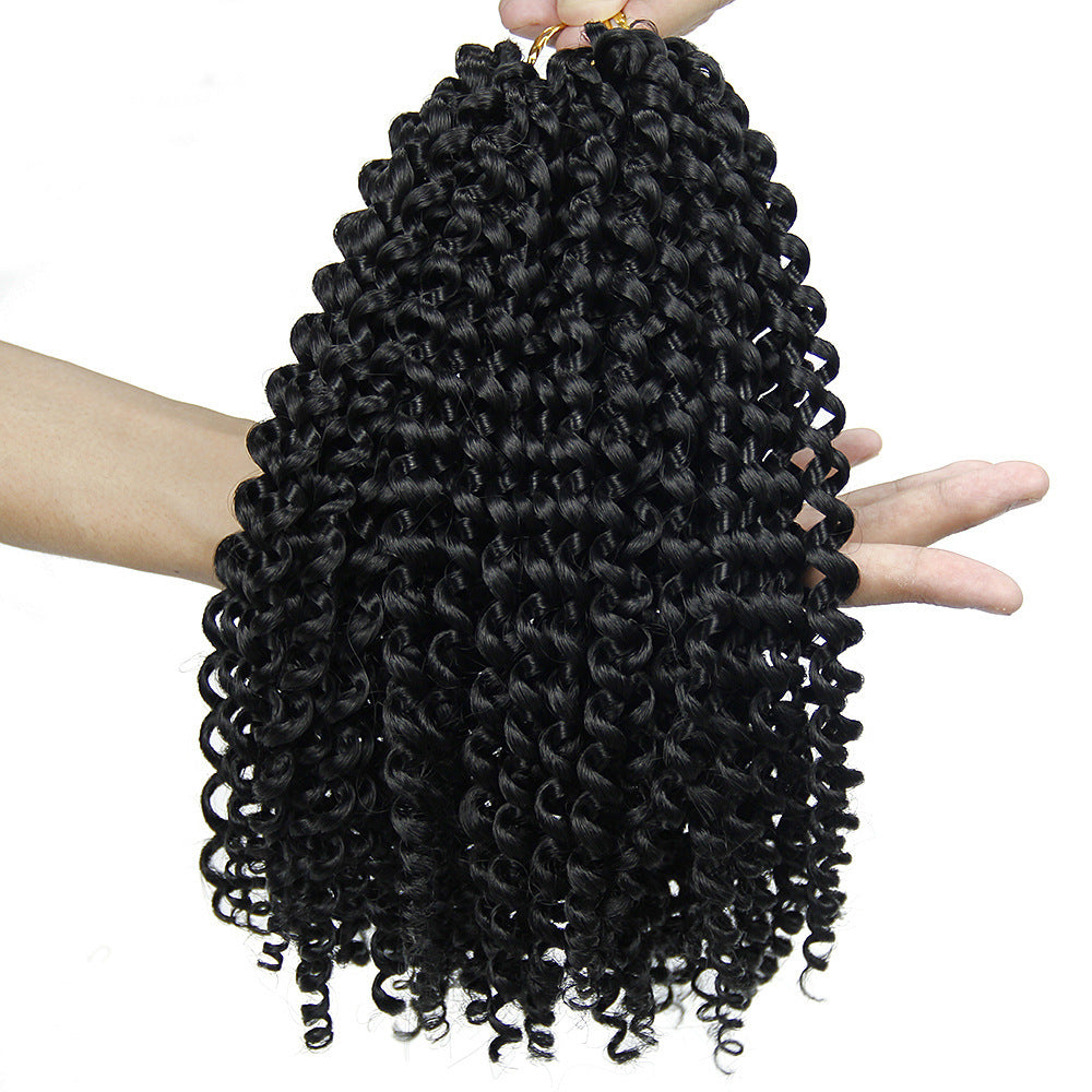 Extension de cheveux africains au crochet