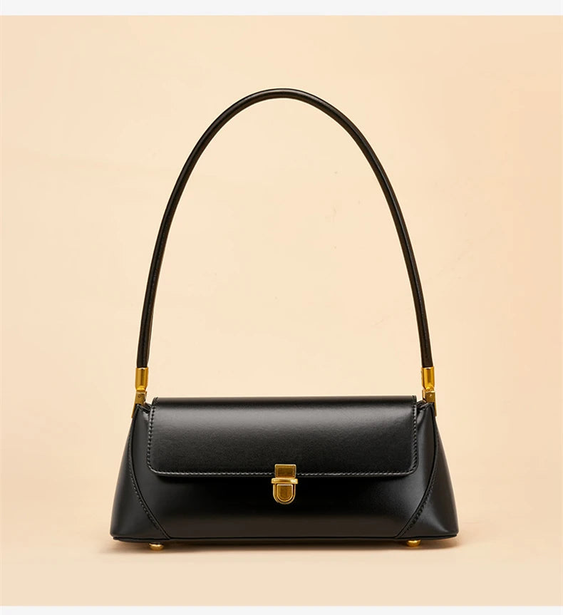 Sacs à bandoulière en cuir véritable de vachette Hifashion pour femmes, tendance 2025, sac fourre-tout à poignée supérieure pour dames