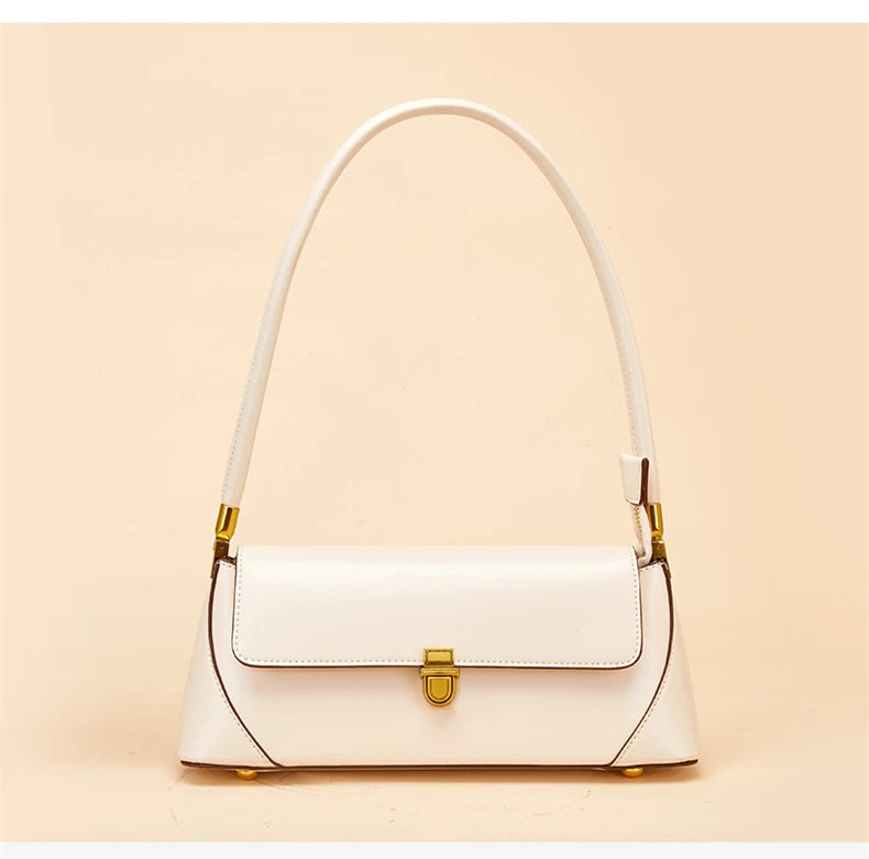 Sacs à bandoulière en cuir véritable de vachette Hifashion pour femmes, tendance 2025, sac fourre-tout à poignée supérieure pour dames