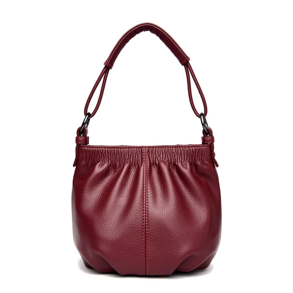 Sacs à main seau en cuir PU de haute qualité pour femmes, sacs à bandoulière décontractés et légers, petits sacs à main