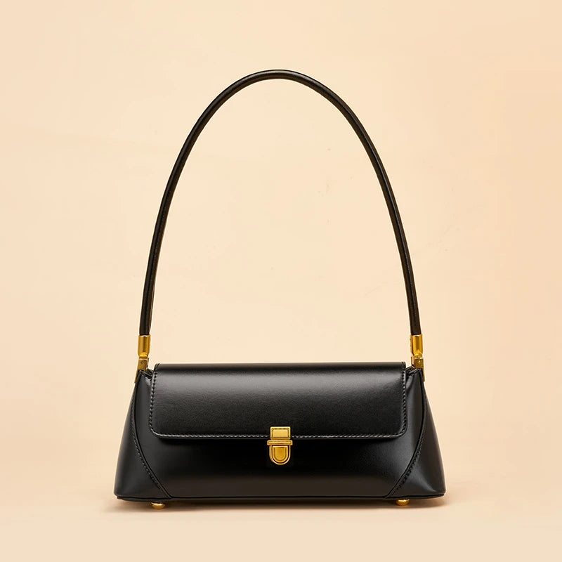 Sacs à bandoulière en cuir véritable de vachette Hifashion pour femmes, tendance 2025, sac fourre-tout à poignée supérieure pour dames