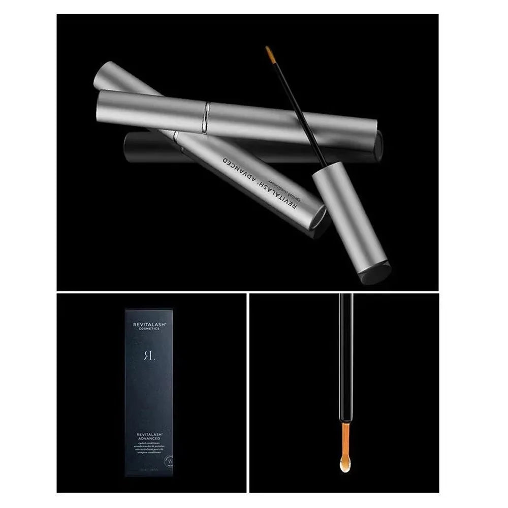 Lot de 5 sérums et revitalisants pour cils Revitalash Advanced, 3,5 ml, houppettes de maquillage originales