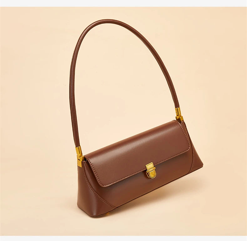 Sacs à bandoulière en cuir véritable de vachette Hifashion pour femmes, tendance 2025, sac fourre-tout à poignée supérieure pour dames