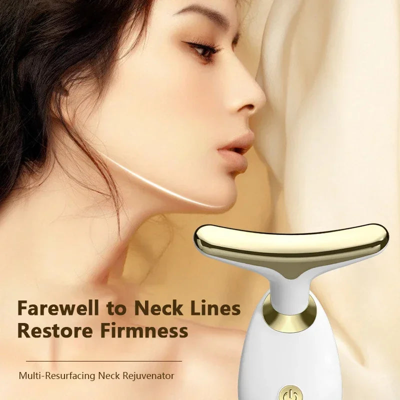 Appareil de lifting du cou et du visage, anti-rides, anti-âge, appareil de beauté pour le cou, raffermissement du double menton, remodelage du visage, soin raffermissant