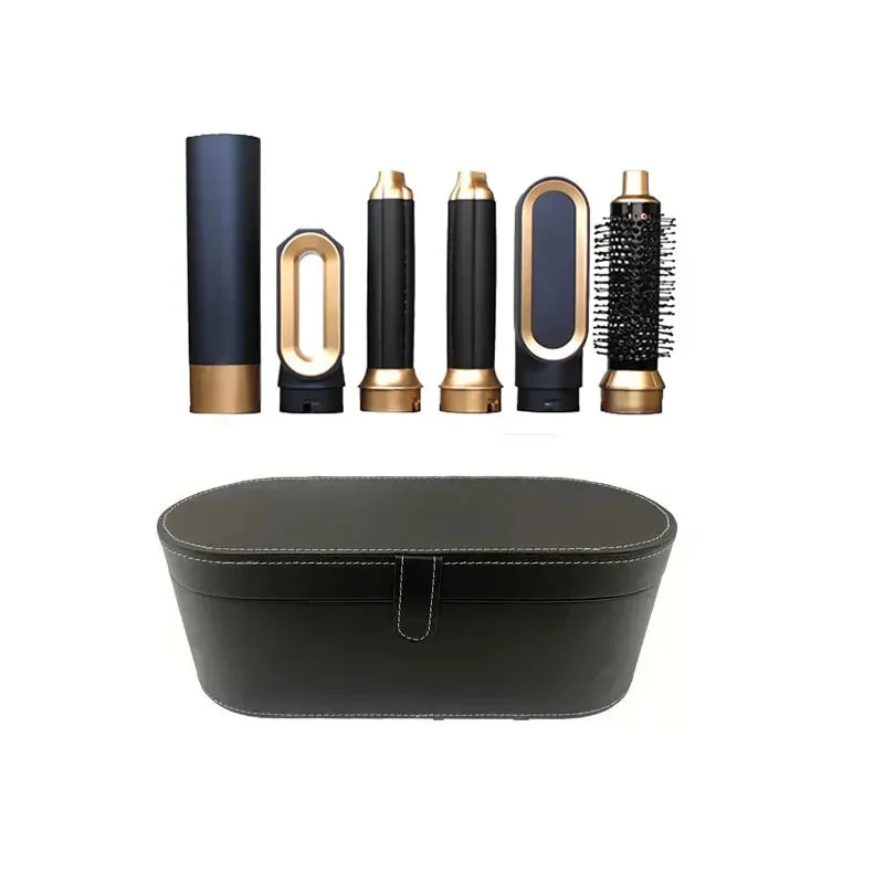 Ensemble de sèche-cheveux 5 en 1, peigne chauffant, fer à friser professionnel, lisseur, outil de coiffure pour sèche-cheveux Dyson Airwrap, usage domestique