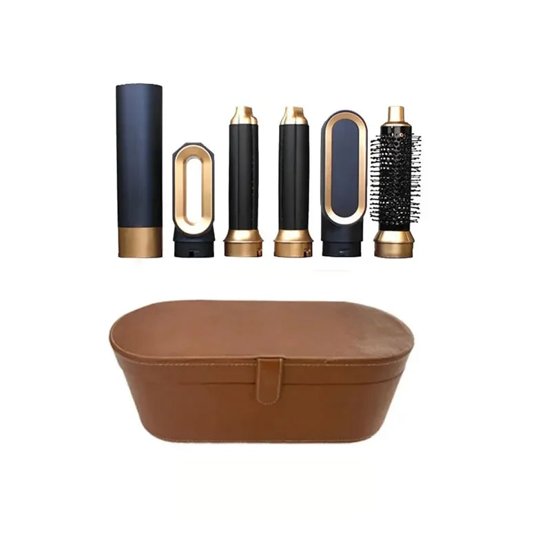 Ensemble de sèche-cheveux 5 en 1, peigne chauffant, fer à friser professionnel, lisseur, outil de coiffure pour sèche-cheveux Dyson Airwrap, usage domestique