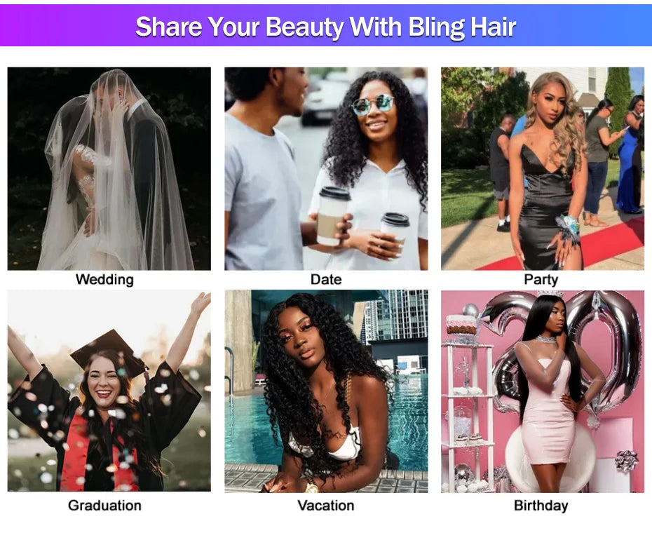 Perruques Lace Front Wigs Deep Wave, cheveux humains pré-épilés, densité 200, perruques HD Frontal Wigs, perruques sans colle