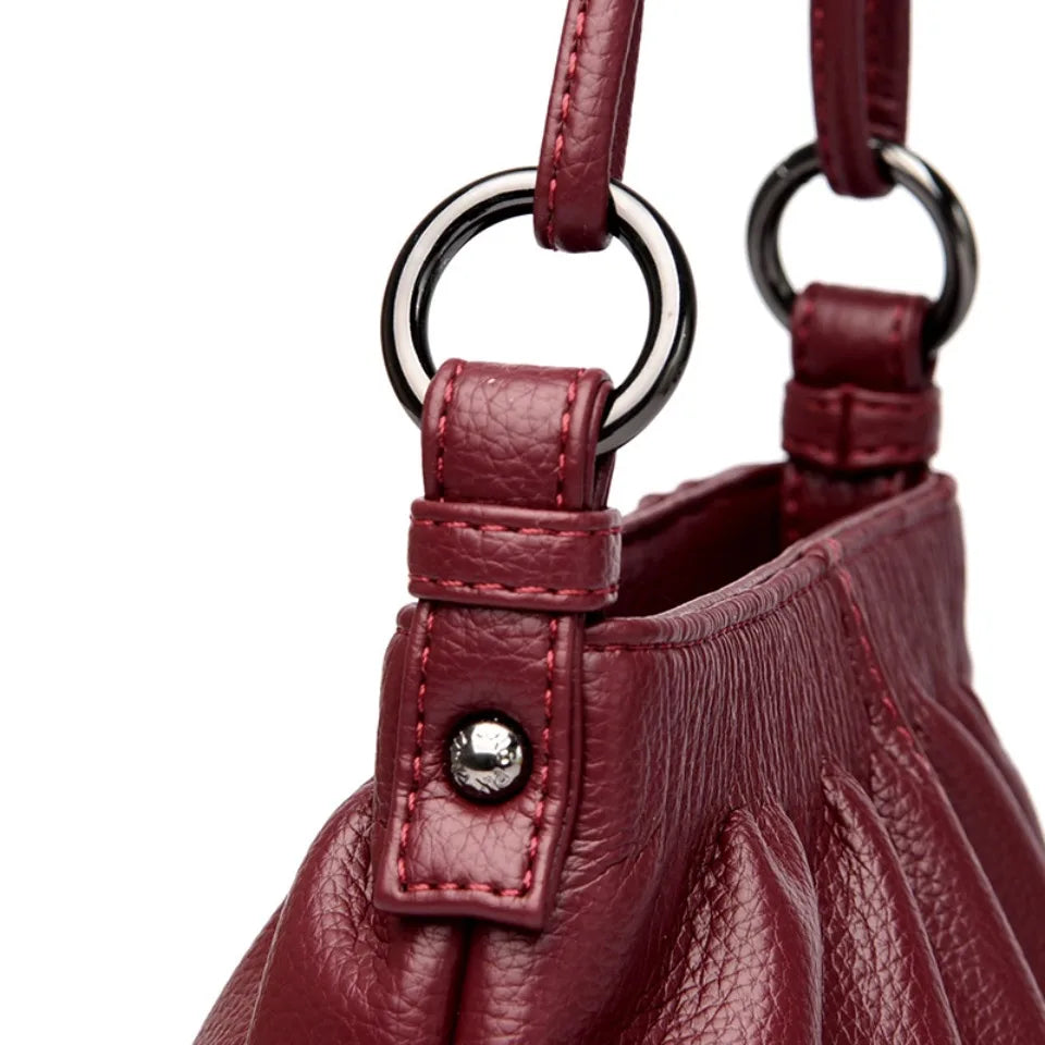 Sacs à main seau en cuir PU de haute qualité pour femmes, sacs à bandoulière décontractés et légers, petits sacs à main