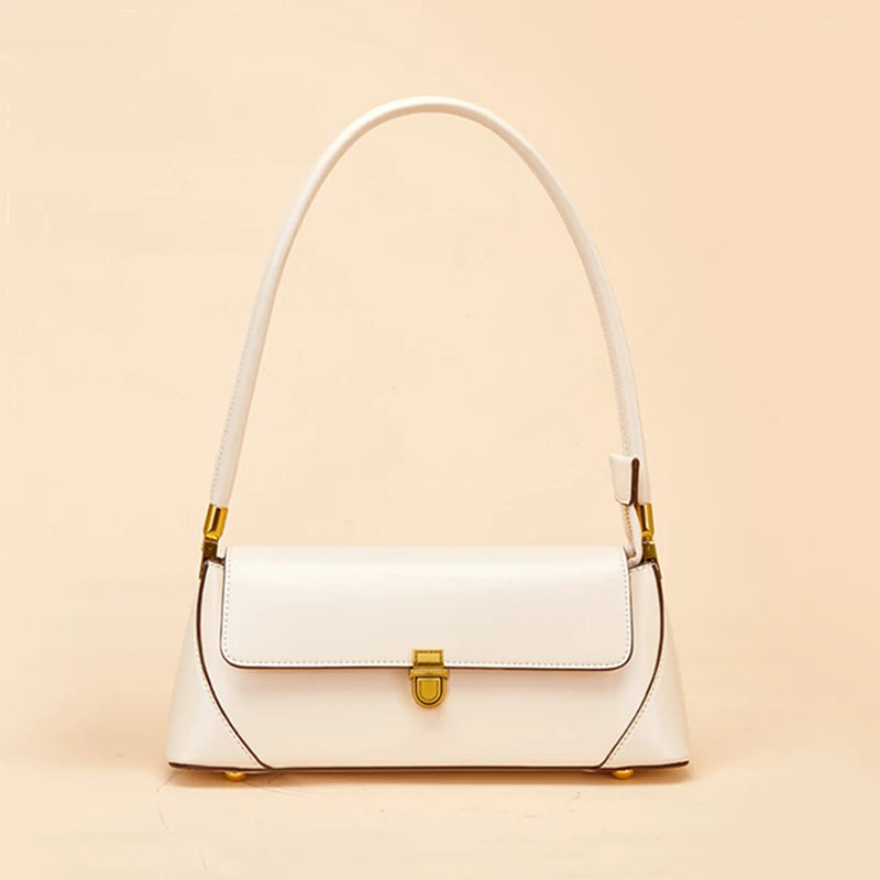 Sacs à bandoulière en cuir véritable de vachette Hifashion pour femmes, tendance 2025, sac fourre-tout à poignée supérieure pour dames