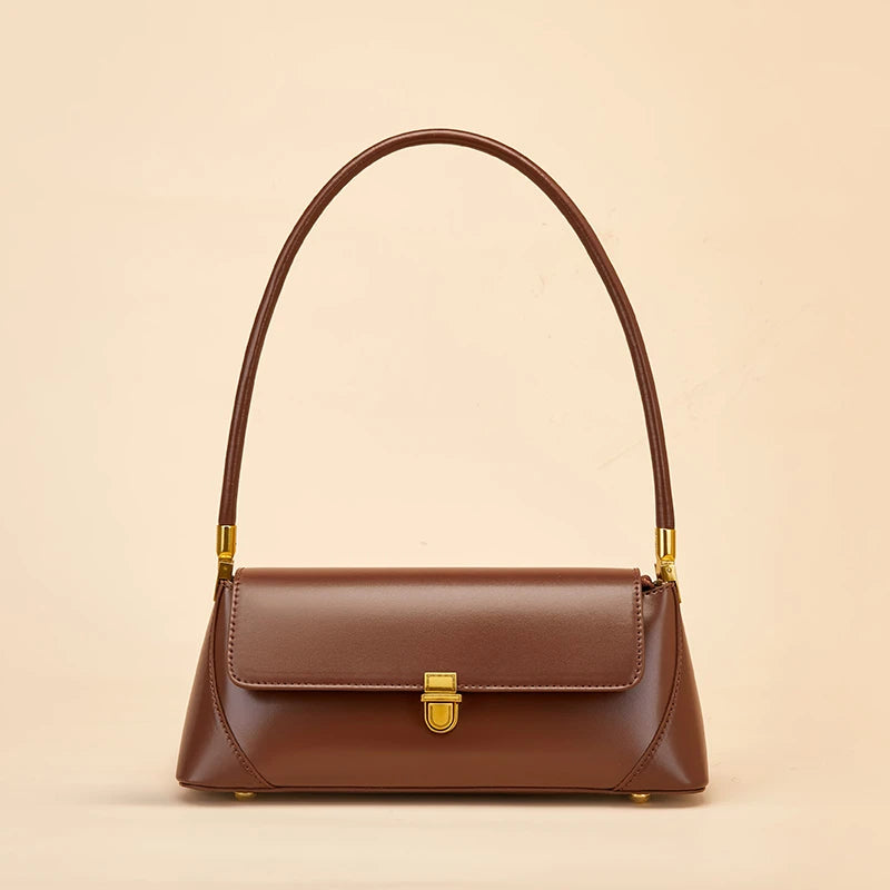 Sacs à bandoulière en cuir véritable de vachette Hifashion pour femmes, tendance 2025, sac fourre-tout à poignée supérieure pour dames