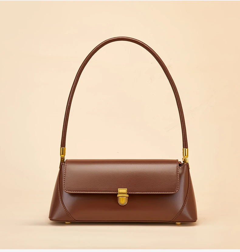 Sacs à bandoulière en cuir véritable de vachette Hifashion pour femmes, tendance 2025, sac fourre-tout à poignée supérieure pour dames