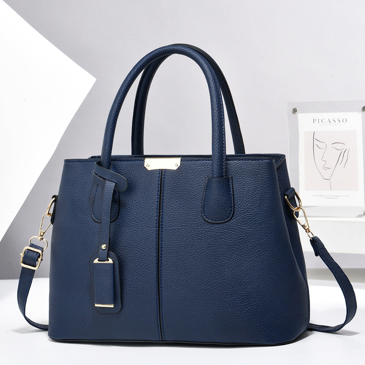 Sac à main tendance, sac messager à bandoulière de grande capacité