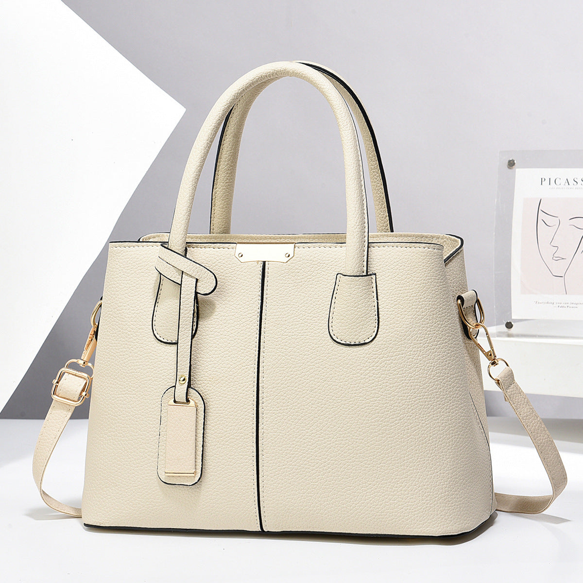 Sac à main tendance, sac messager à bandoulière de grande capacité