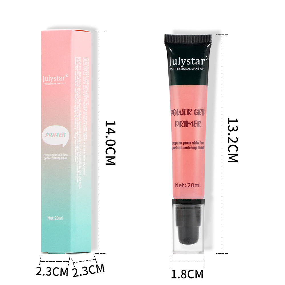 Base de maquillage portable pour les yeux et le visage, gel hydratant et invisible pour les pores