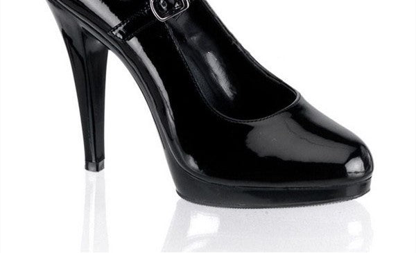 Chaussures de mariage de scène pour femmes avec plateforme et boucle