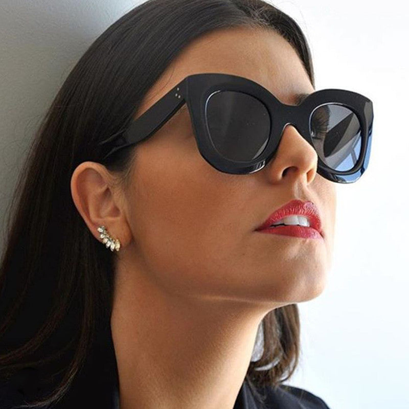 Lunettes de soleil tendance œil de chat