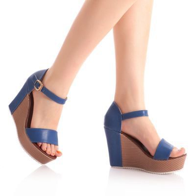 Sandales romaines à talons compensés pour femmes, chaussures d'été
