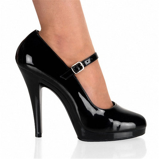 Chaussures de mariage de scène pour femmes avec plateforme et boucle