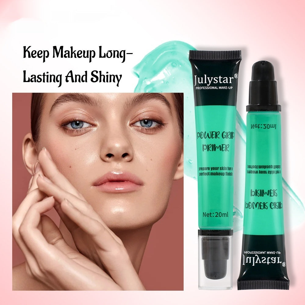 Base de maquillage portable pour les yeux et le visage, gel hydratant et invisible pour les pores