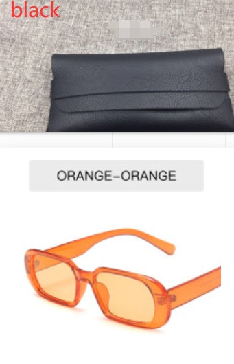 Lunettes de soleil rétro à petite monture pour femmes, couleur bonbon, colorées, tendance