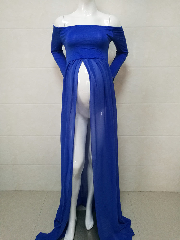 Vente rapide eBay Commerce extérieur Femmes enceintes Portrait Photo Robe