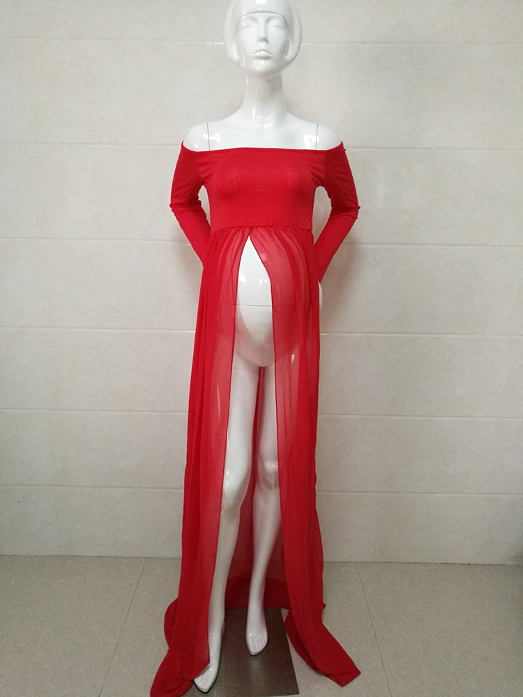 Vente rapide eBay Commerce extérieur Femmes enceintes Portrait Photo Robe
