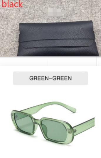 Lunettes de soleil rétro à petite monture pour femmes, couleur bonbon, colorées, tendance
