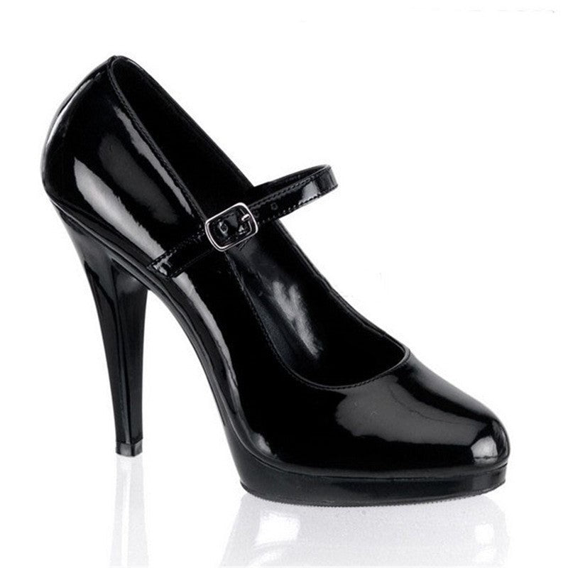 Chaussures de mariage de scène pour femmes avec plateforme et boucle
