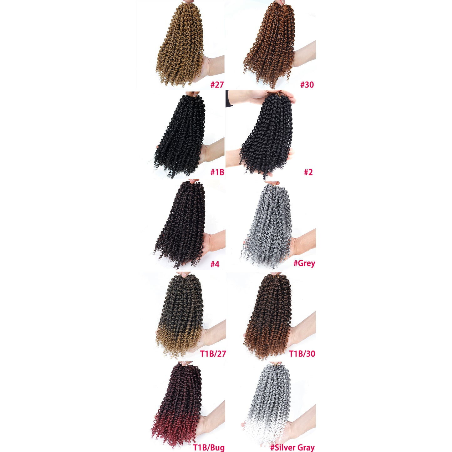 Extension de cheveux africains au crochet