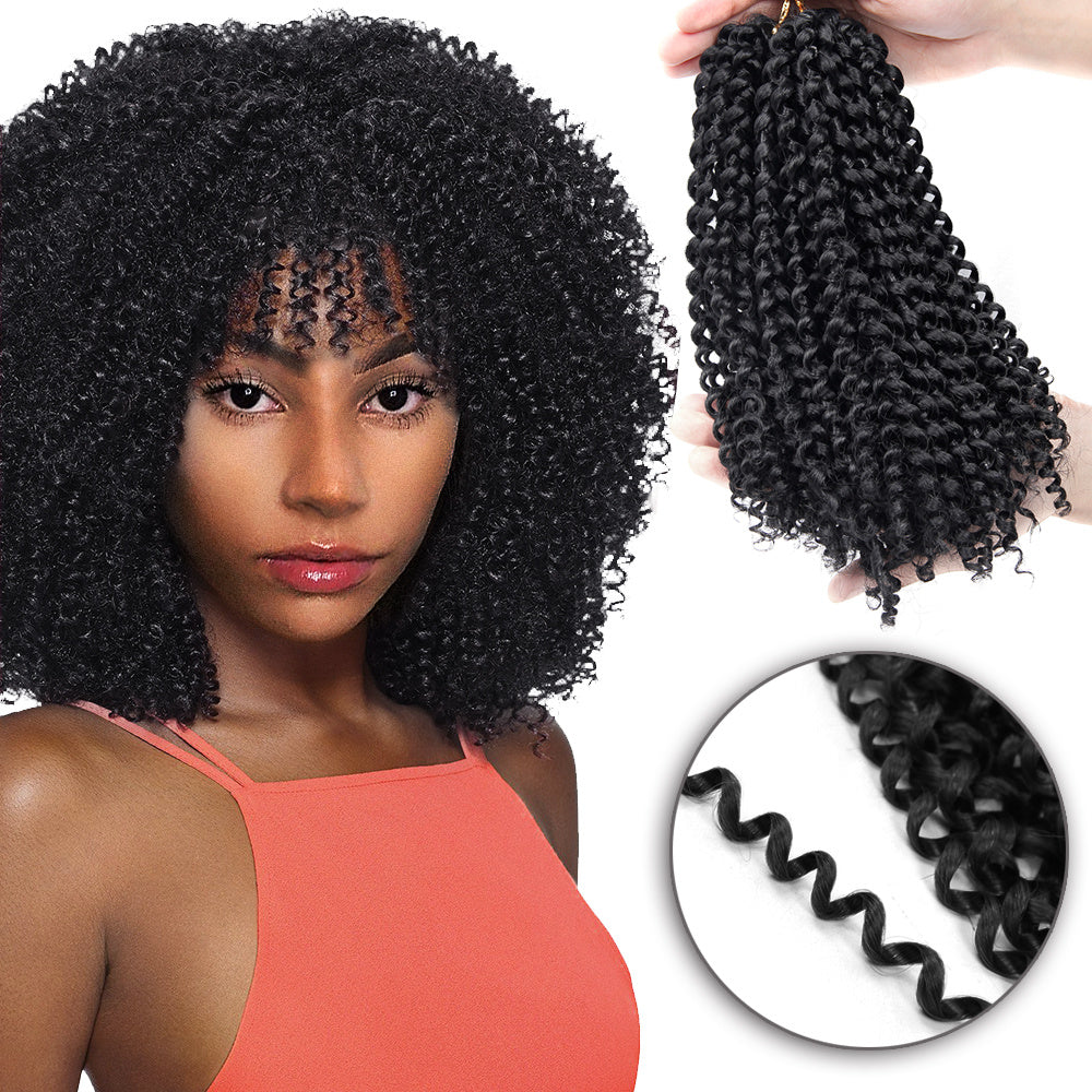 Extension de cheveux africains au crochet