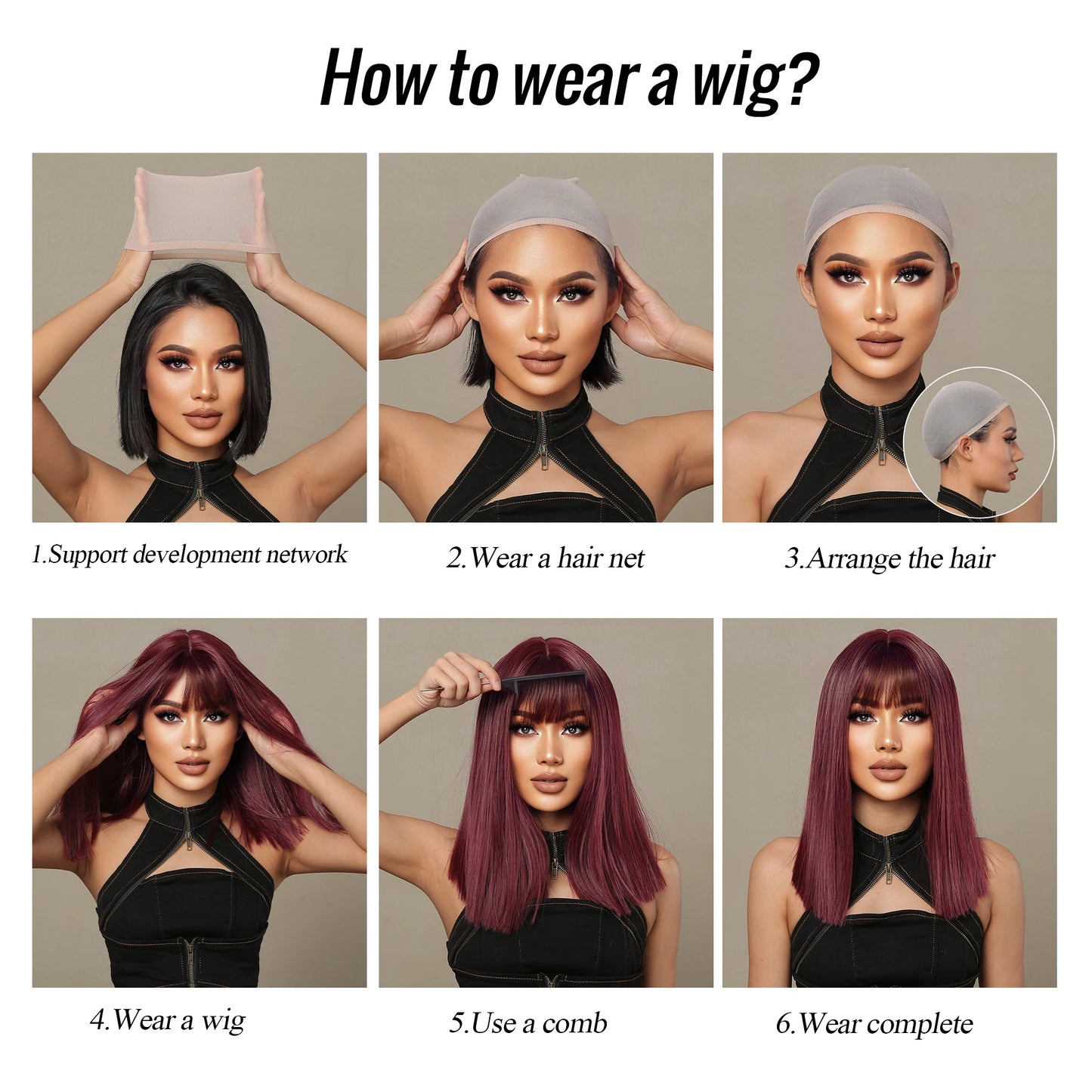 Perruques synthétiques longues bouclées gris cendré platine avec frange pour femmes, perruque afro ondulée profonde, perruque Lolita Cosplay, cheveux naturels résistants à la chaleur