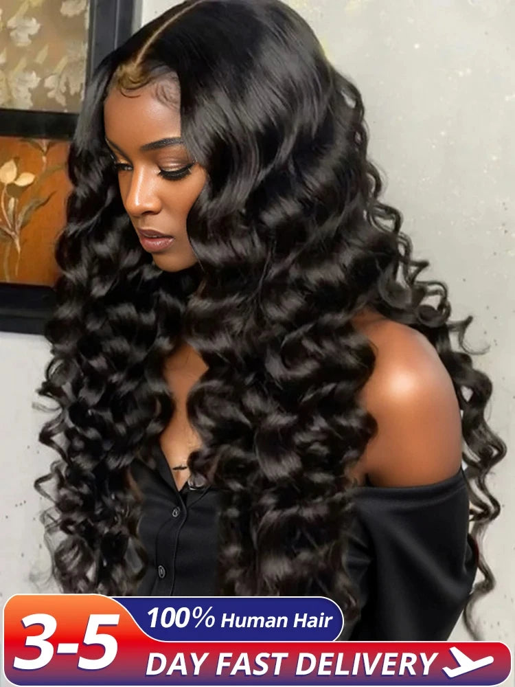 Perruques de cheveux humains indiens ondulés, 40 à 30 pouces, 13x4 et 13x6, densité 220, pour femmes
