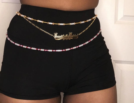Chaîne de taille en acier inoxydable 80 cm, nouveau nom 2021, pour femmes, lettres numériques personnalisées, chaîne de ventre simple et sexy, cadeau pour petite amie
