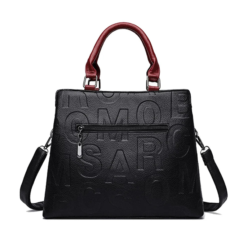 Sacs à bandoulière décontractés en cuir PU pour femmes, sac à main fourre-tout de luxe de styliste, sac à bandoulière de voyage de grande capacité