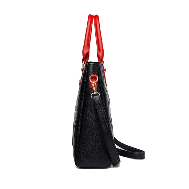 Sacs à bandoulière décontractés en cuir PU pour femmes, sac à main fourre-tout de luxe de styliste, sac à bandoulière de voyage de grande capacité