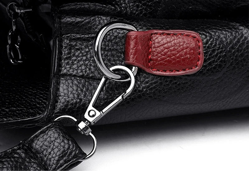 Sacs à bandoulière décontractés en cuir PU pour femmes, sac à main fourre-tout de luxe de styliste, sac à bandoulière de voyage de grande capacité