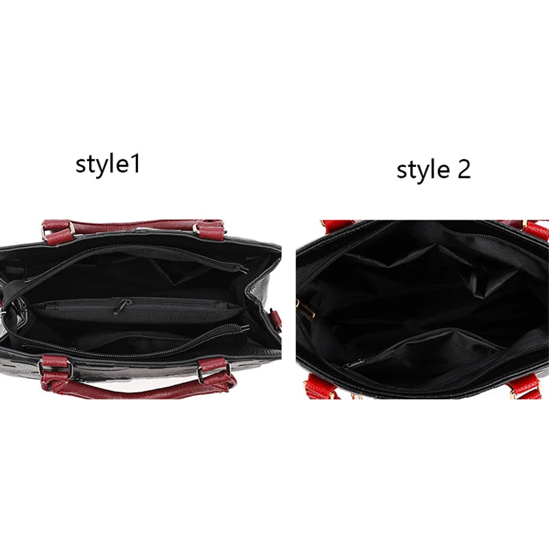 Sacs à bandoulière décontractés en cuir PU pour femmes, sac à main fourre-tout de luxe de styliste, sac à bandoulière de voyage de grande capacité