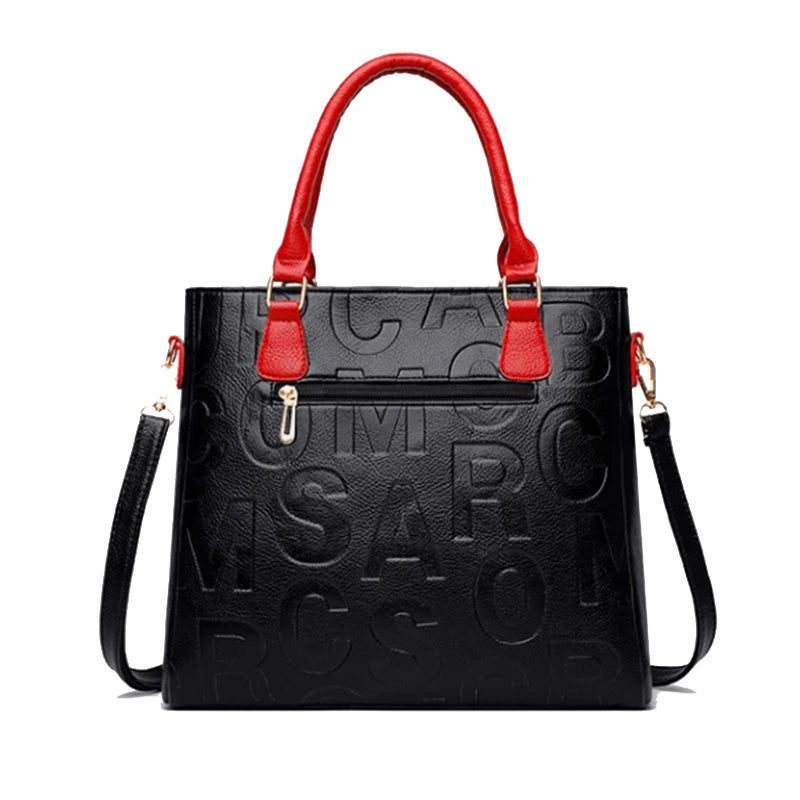 Sacs à bandoulière décontractés en cuir PU pour femmes, sac à main fourre-tout de luxe de styliste, sac à bandoulière de voyage de grande capacité