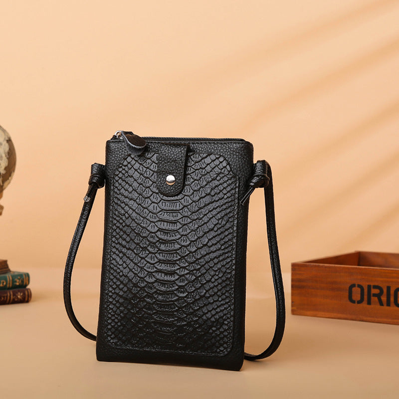 Petit sac carré de haute qualité à bandoulière