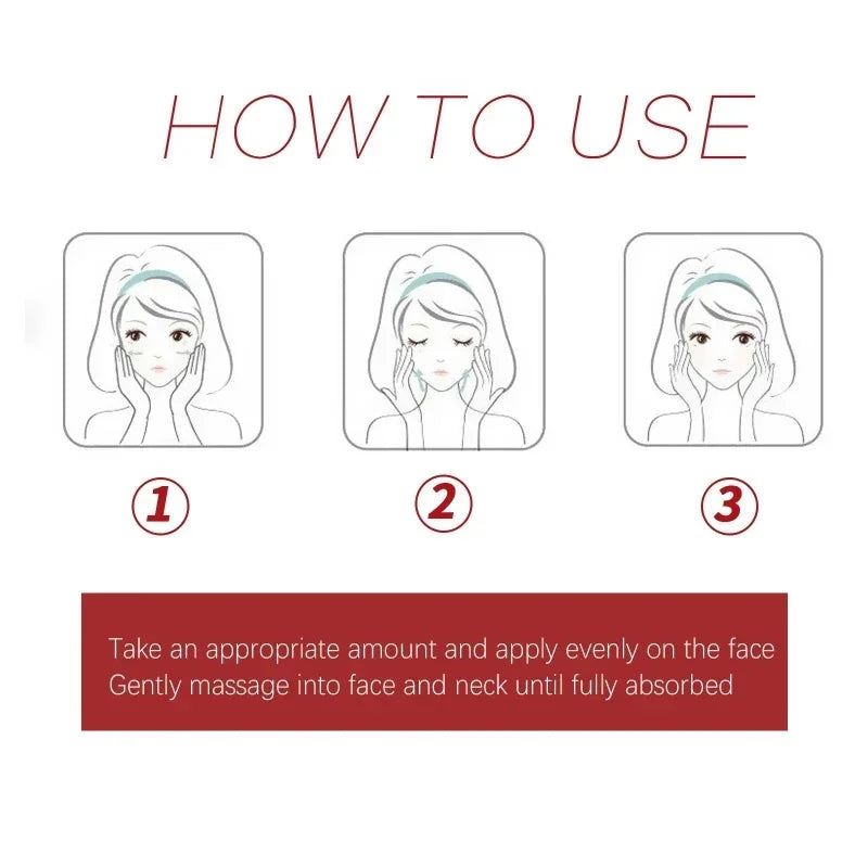 Nouvelle crème anti-rides pour le visage, effet immédiat, élimination des rides, crème anti-âge, amélioration des ridules, peau nourrissante