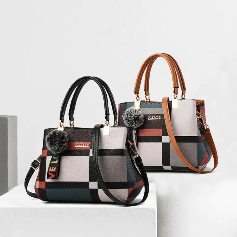 Sacs à bandoulière décontractés en cuir PU pour femmes, sac à main fourre-tout de luxe de styliste, sac à bandoulière de voyage de grande capacité