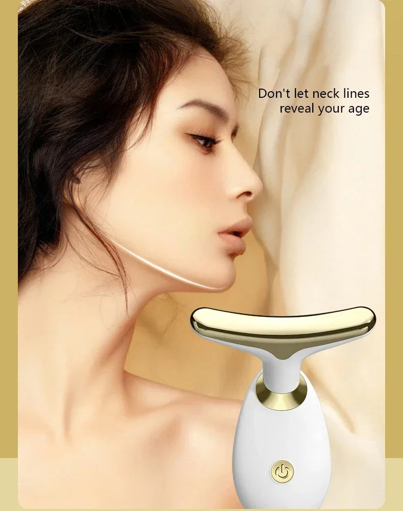 Appareil de lifting du cou et du visage, anti-rides, anti-âge, appareil de beauté pour le cou, raffermissement du double menton, remodelage du visage, soin raffermissant